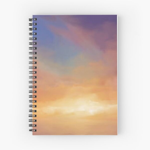 Item preview, Colorful sunset sky with soft clouds and warm hues designed and sold by MTShoppingLine.