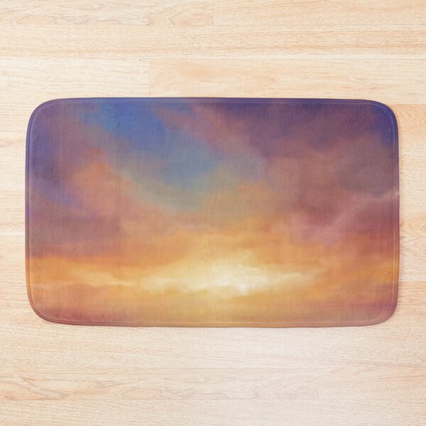 Artikelvorschau, Farbenfroher Sonnenuntergangshimmel mit weichen Wolken und warmen Farbtönen entworfen und verkauft von MTShoppingLine.