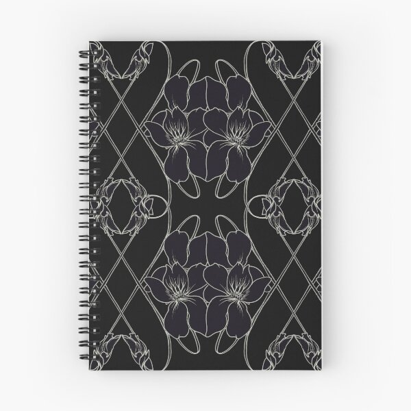 Item preview, Art Deco floral designed and sold by Fevered Artist.