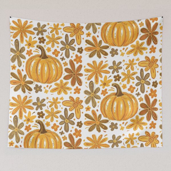 Item preview, Glitter Boho Fall Floral Pumpkin, Autumn Pumpkin Floral, Glitter Fall, Fall Flower Pumpkin, Fall Leaf, Glitter Pumpkin  designed and sold by DesignDenDo ⭐⭐⭐⭐⭐.