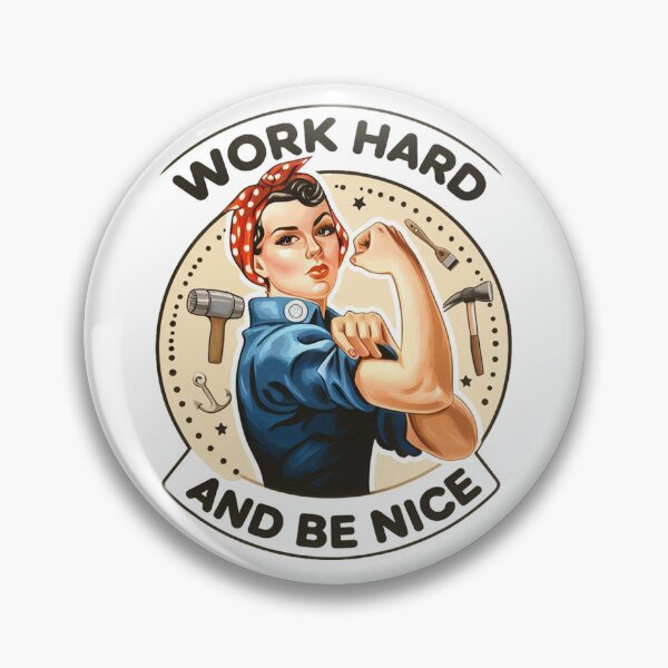 Item preview, Work Hard And Be Nice designed and sold by vectcd.