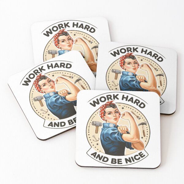 Item preview, Work Hard And Be Nice designed and sold by vectcd.