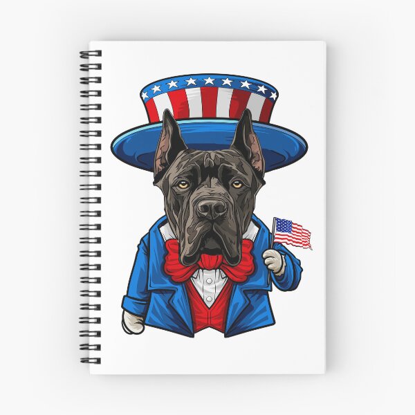 Artikelvorschau, Lustiger amerikanischer Hund Cane Corso 4. Juli entworfen und verkauft von whyitsme.