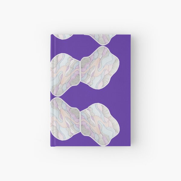 Route 4 collage 2 Hardcover Journal