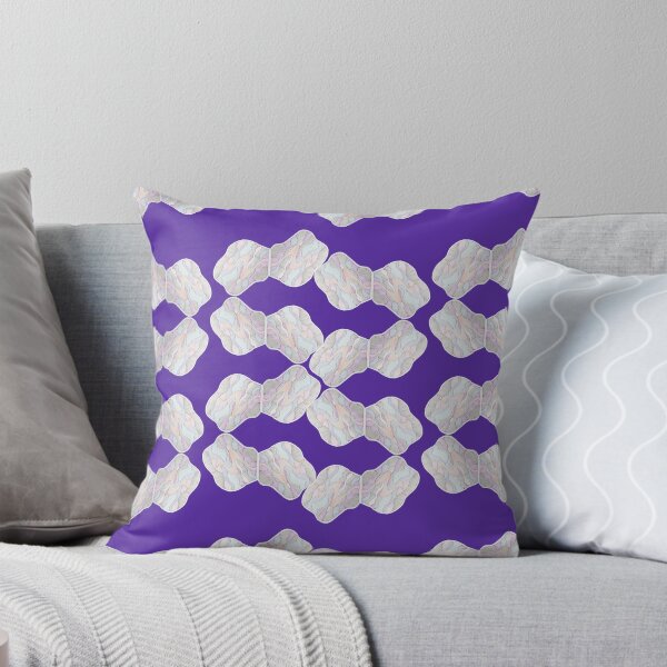 Route 4 collage 2 Throw Pillow