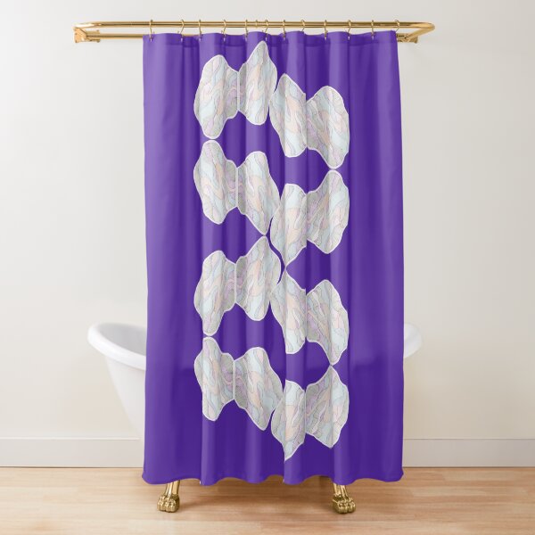 Route 4 collage 2 Shower Curtain
