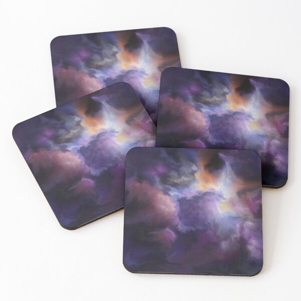 Item preview, Gloomy clouds, painted art background  designed and sold by MTShoppingLine.