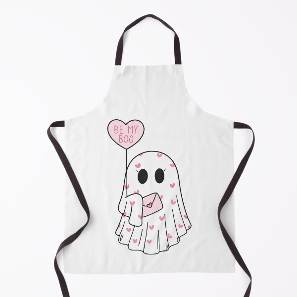 Item preview, Cute Valentine Ghost with Love Letter and Heart Balloon designed and sold by ArtfulWeave.