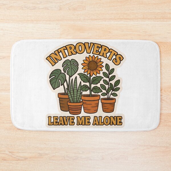 Item preview, Introvert Plants – Cottagecore Sticker Vibes designed and sold by Amr Siam.