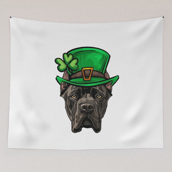 Artikelvorschau, Lustiger St. Patricks Day Cane Corso Hund entworfen und verkauft von whyitsme.
