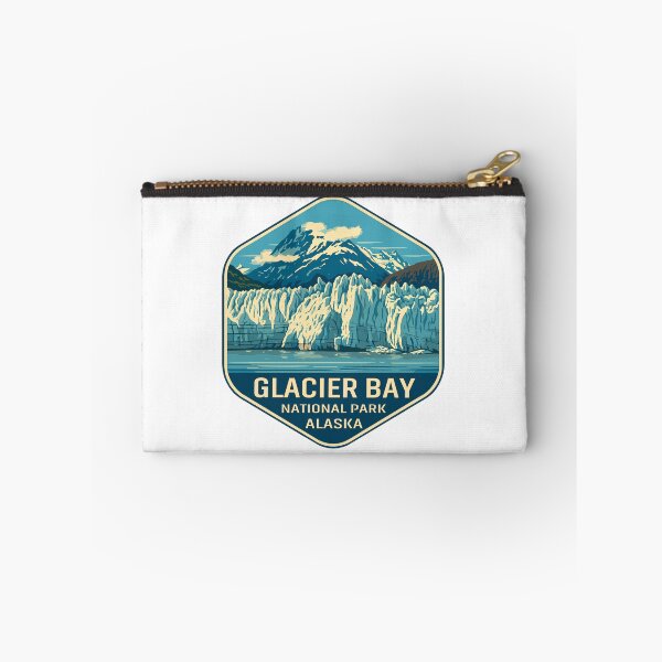 Item preview, Glacier Bay National Park Retro Alaska Sticker designed and sold by Ismeal Von.