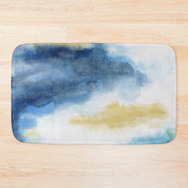 Artikelvorschau, Abstrakter blauer Aquarellhintergrund entworfen und verkauft von MTShoppingLine.