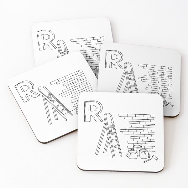 Item preview, An Illustration of letter R stand for Renovation designed and sold by rasagamastore.