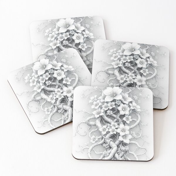 Item preview, Tangled Bloom designed and sold by The Quiet Growth.