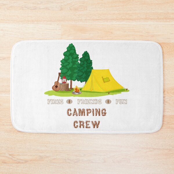 Item preview,  "Fires Friends Fun Camping Crew" designed and sold by Soukito.