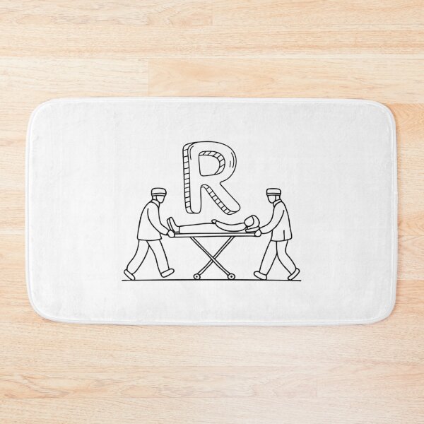 Item preview, An Illustration of letter R stand for Rescue designed and sold by rasagamastore.