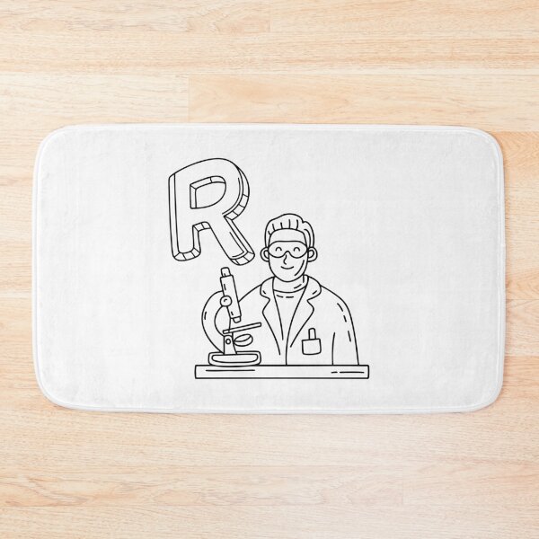 Item preview, An Illustration of letter R stand for Researcher designed and sold by rasagamastore.