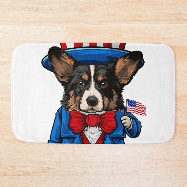 Item preview, Cardigan Welsh Corgi  4th of July designed and sold by whyitsme.