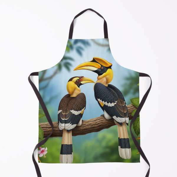 Item preview, Hornbills are animals that live in pairs. designed and sold by SmileShopAJ.