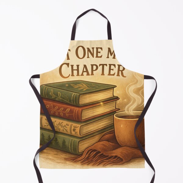 Item preview, Just One More Chapter - Cozy Book Lover Reading Design designed and sold by goodcrystals.