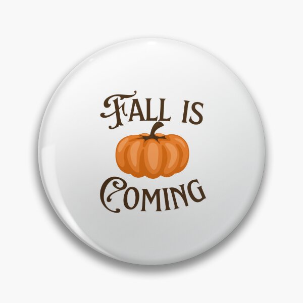 Item preview, Fall is coming autumn festive pumpkin designed and sold by art.paperplanes.