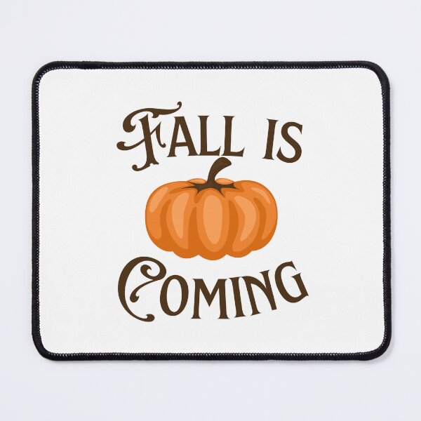Item preview, Fall is coming autumn festive pumpkin designed and sold by art.paperplanes.