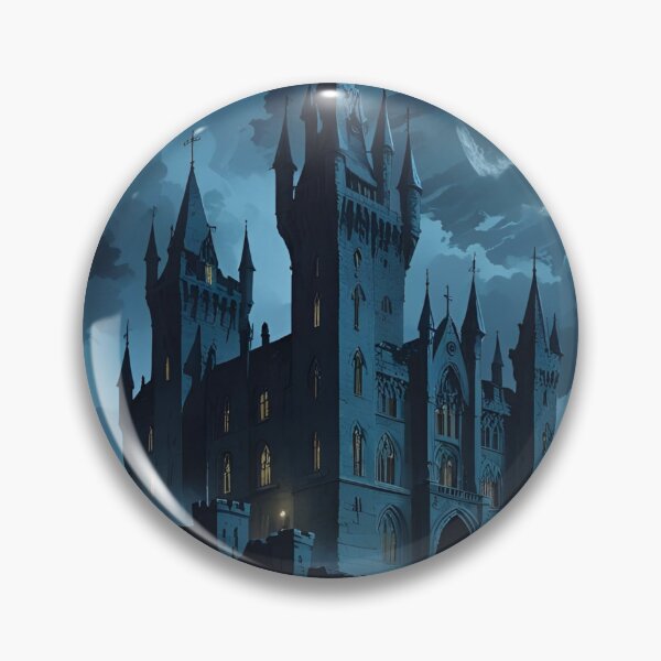 Item preview, castle in the moonlight designed and sold by Tee-Rex Factory.