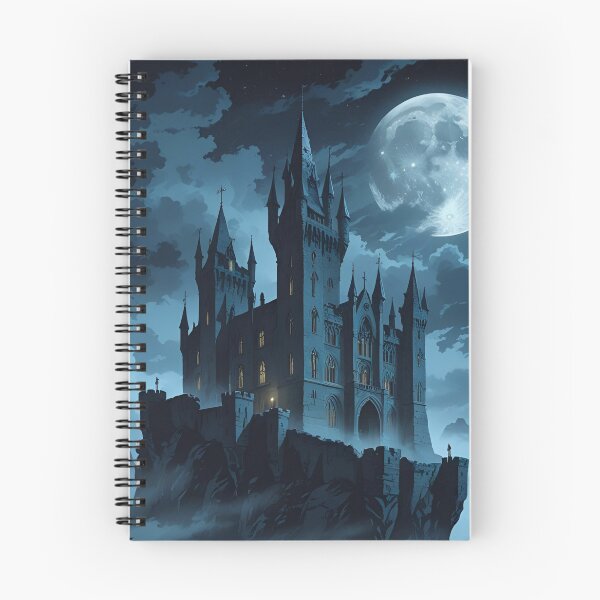 Item preview, castle in the moonlight designed and sold by Tee-Rex Factory.