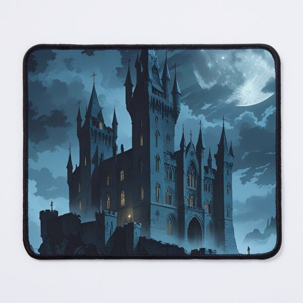 Item preview, castle in the moonlight designed and sold by Tee-Rex Factory.