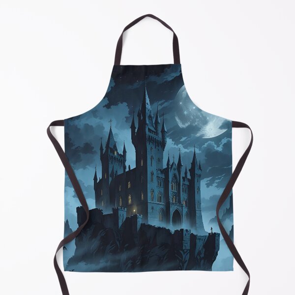 Item preview, castle in the moonlight designed and sold by Tee-Rex Factory.