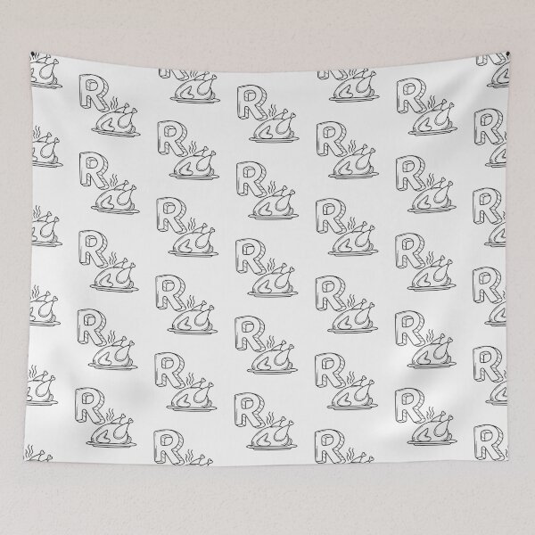 Item preview, An Illustration of letter R stand for Roast designed and sold by rasagamastore.