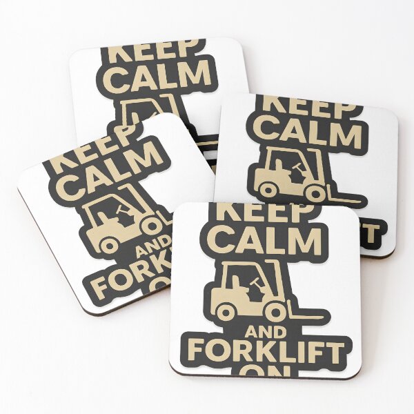 Item preview, Keep Calm and Forklift On designed and sold by PrimalPalette.