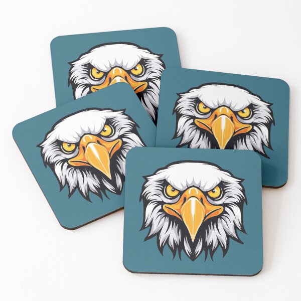 Item preview, Fierce Bald Eagle Head Illustration designed and sold by PrintBreeze.
