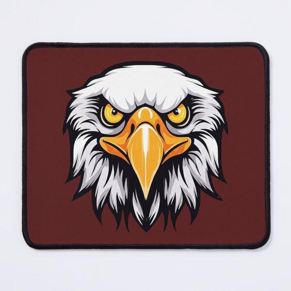 Item preview, Fierce Bald Eagle Head Illustration designed and sold by PrintBreeze.