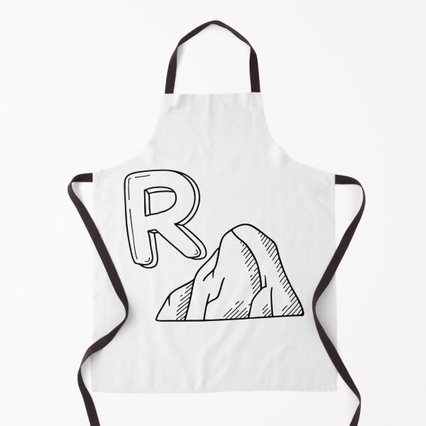 Item preview, An Illustration of letter R stand for Rock designed and sold by rasagamastore.