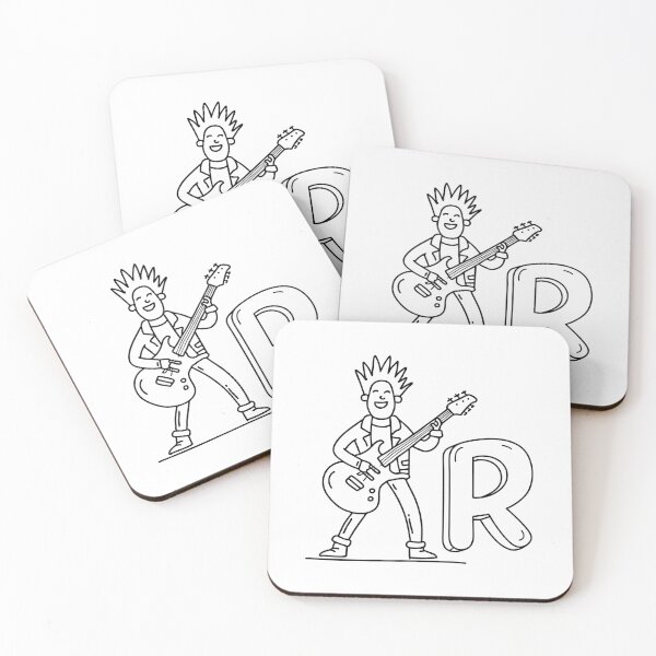 Item preview, An Illustration of letter R stand for Rocker designed and sold by rasagamastore.
