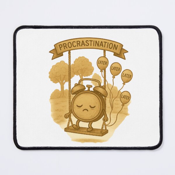 Item preview, Procrastination Park – Where Time Stands Still designed and sold by BRT.