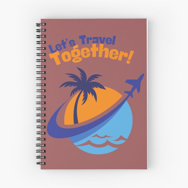 Item preview,  Let’s Travel Together – Fun Tropical Travel Design designed and sold by Designkarte.