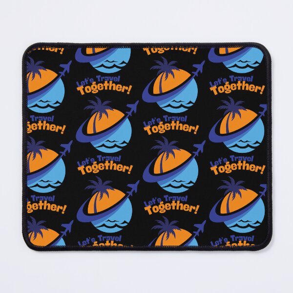 Item preview, Let’s Travel Together – Fun Tropical Travel Design designed and sold by Designkarte.