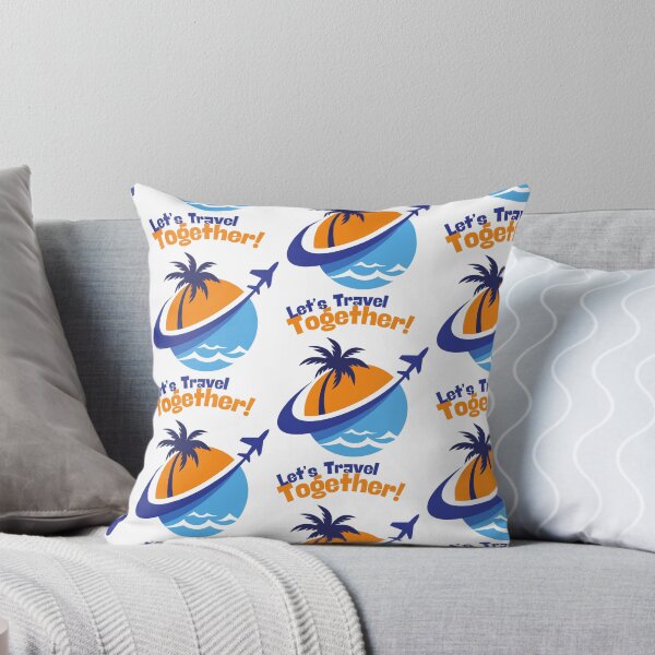 Item preview,  Let’s Travel Together – Fun Tropical Travel Design designed and sold by Designkarte.