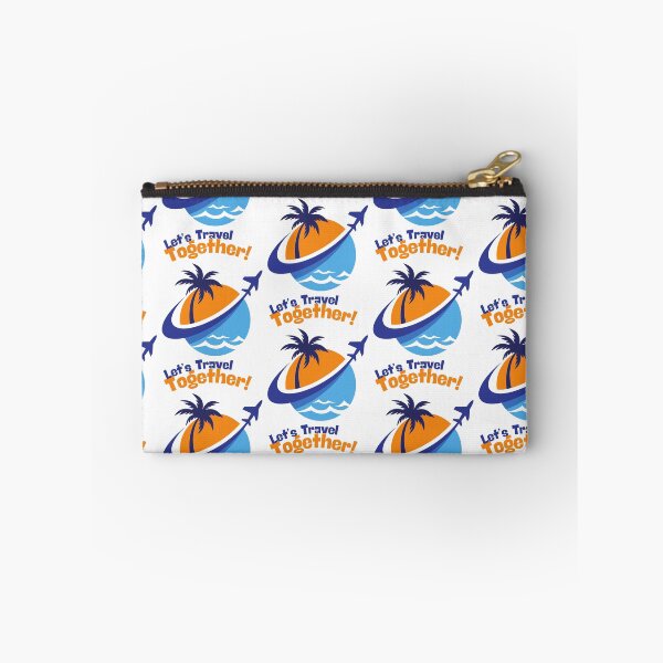 Item preview,  Let’s Travel Together – Fun Tropical Travel Design designed and sold by Designkarte.