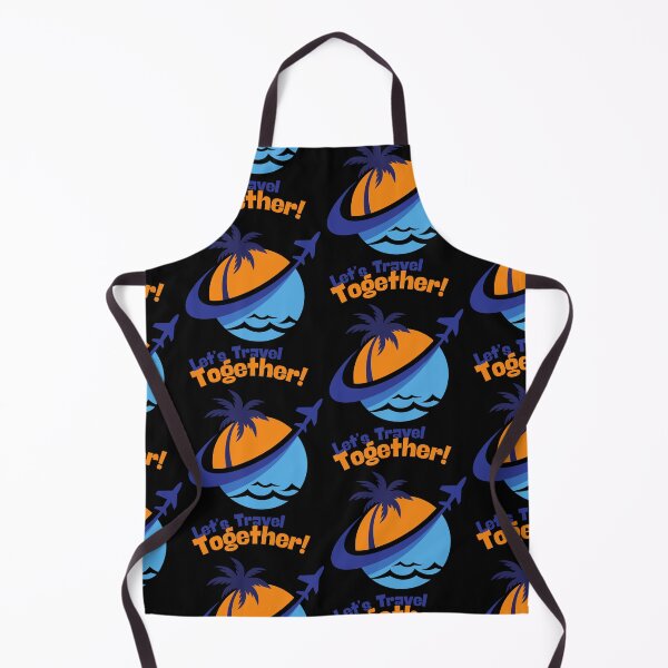 Item preview, Let’s Travel Together – Fun Tropical Travel Design designed and sold by Designkarte.