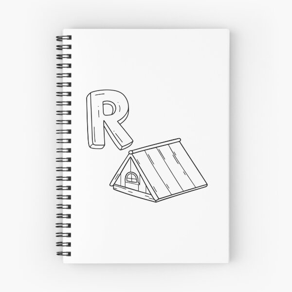 Item preview, An Illustration of letter R stand for Roof designed and sold by rasagamastore.