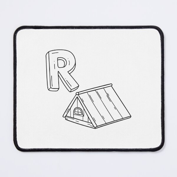 Item preview, An Illustration of letter R stand for Roof designed and sold by rasagamastore.