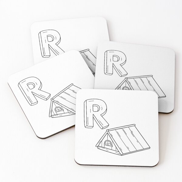 Item preview, An Illustration of letter R stand for Roof designed and sold by rasagamastore.