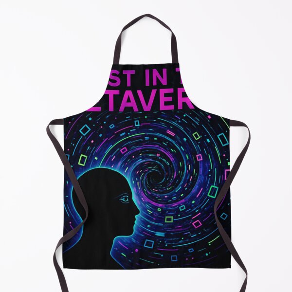 Item preview, Lost in the Metaverse - Futuristic VR Gaming Tech Design designed and sold by goodcrystals.