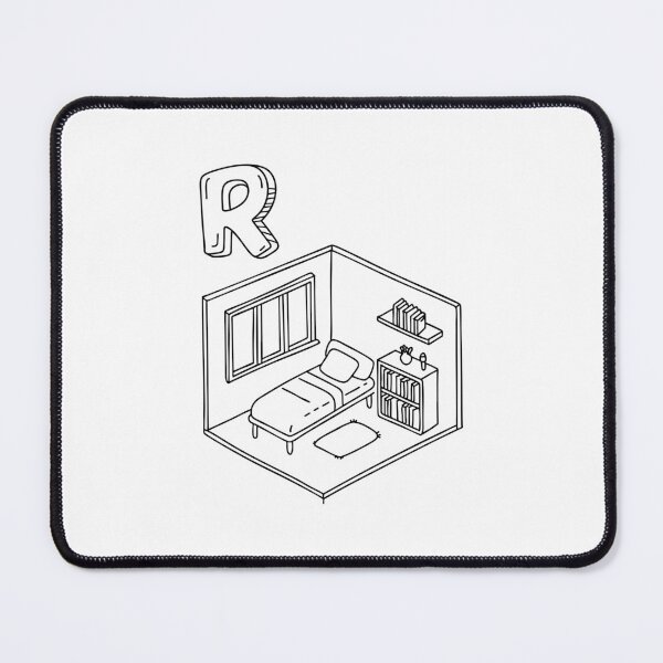 Item preview, An Illustration of letter R stand for Room designed and sold by rasagamastore.