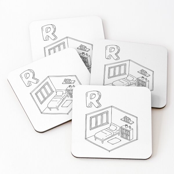 Item preview, An Illustration of letter R stand for Room designed and sold by rasagamastore.