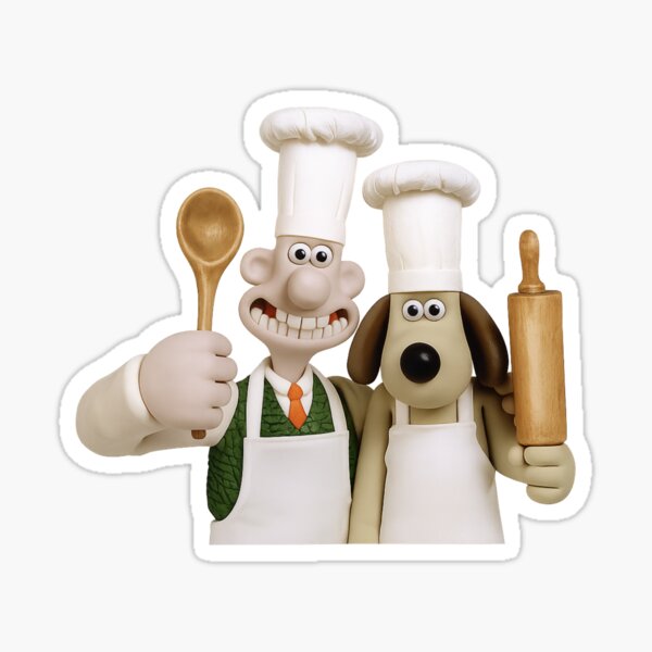 Item preview, Wallace & Gromit Chefs designed and sold by Bits & Bats.
