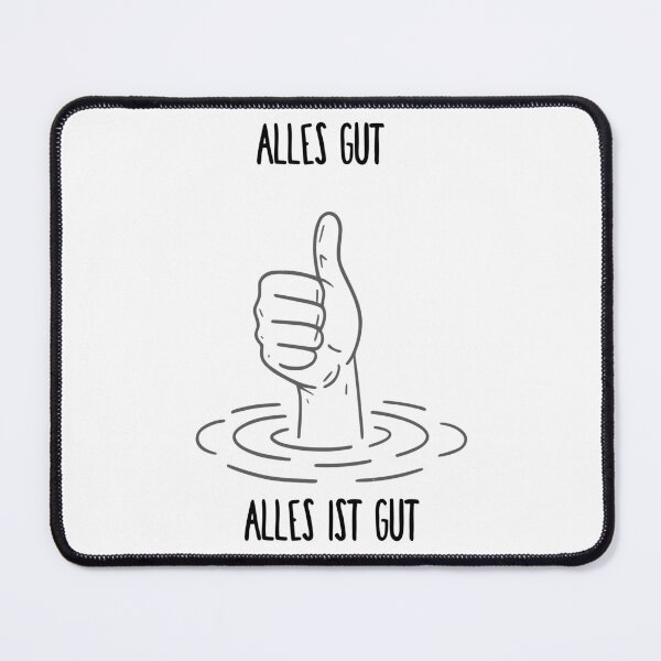 Item preview, Pure sarcasm – thumbs up while sinking | Black and white graphic designed and sold by VariousGoodies.